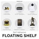 thumbnail image 4 of Estante BRAINWAVZ Universal Flotante Sin Tornillos 10 cm Blanco, 4 of 9