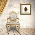 thumbnail image 3 of Caroline, Emma 12x12 Gold Ornate Wood Framed with Double Matting Museum Art Print Titled - Conifer Cone I, 3 of 4