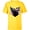 Yellow, variant on Marvel Hawkeye Kate Clint Lucky the Pizza Dog Holiday - Short Sleeve T-Shirt for Kids – Customized-Athletic Heather