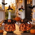 thumbnail image 5 of Ouuluon Halloween Thanksgiving Porch Goose Outfits, Cute Creative Orch Goose Outfit, 23 inch Black Costume for Lawn Garden Outdoor Festival, 5 of 9