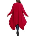 thumbnail image 6 of Cueply Women's Plus Size Cardigan Lightweight Long Sleeve Maxi Long Knitted Tops Open Front Sweater, 6 of 6