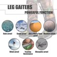 thumbnail image 2 of CNKOO Outdoor Leg Gaiters Waterproof Camouflage Leg Cover, 2 of 9