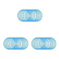 thumbnail image 3 of Pulseras de silicona Methold 10 piezas Accesorios de juego de rol flexibles, 3 of 6