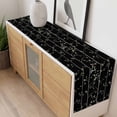 thumbnail image 4 of Sparrow Table Runner - 108 Inch Long, Kitchen Dining Table Runner Dresser Scarves, Spring Birds on The Branches Vintage Country Black Farmhouse Decor for Coffee Tables Wedding Party Banquet, 4 of 8