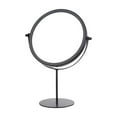 thumbnail image 2 of Portable Desktop Makeup Mirror with Adjustable Angle & Height | Metal Frame Vanity Mirror for Dorm Room, Bedroom, or Bathroom | 6.29x6.29x10.43in, 2 of 6