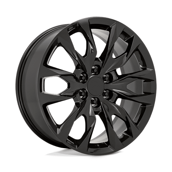 Performance Replicas Cast Aluminum Rim PR210 24X10 6X5.5 G-BLK 30MM, 210GB-2415830