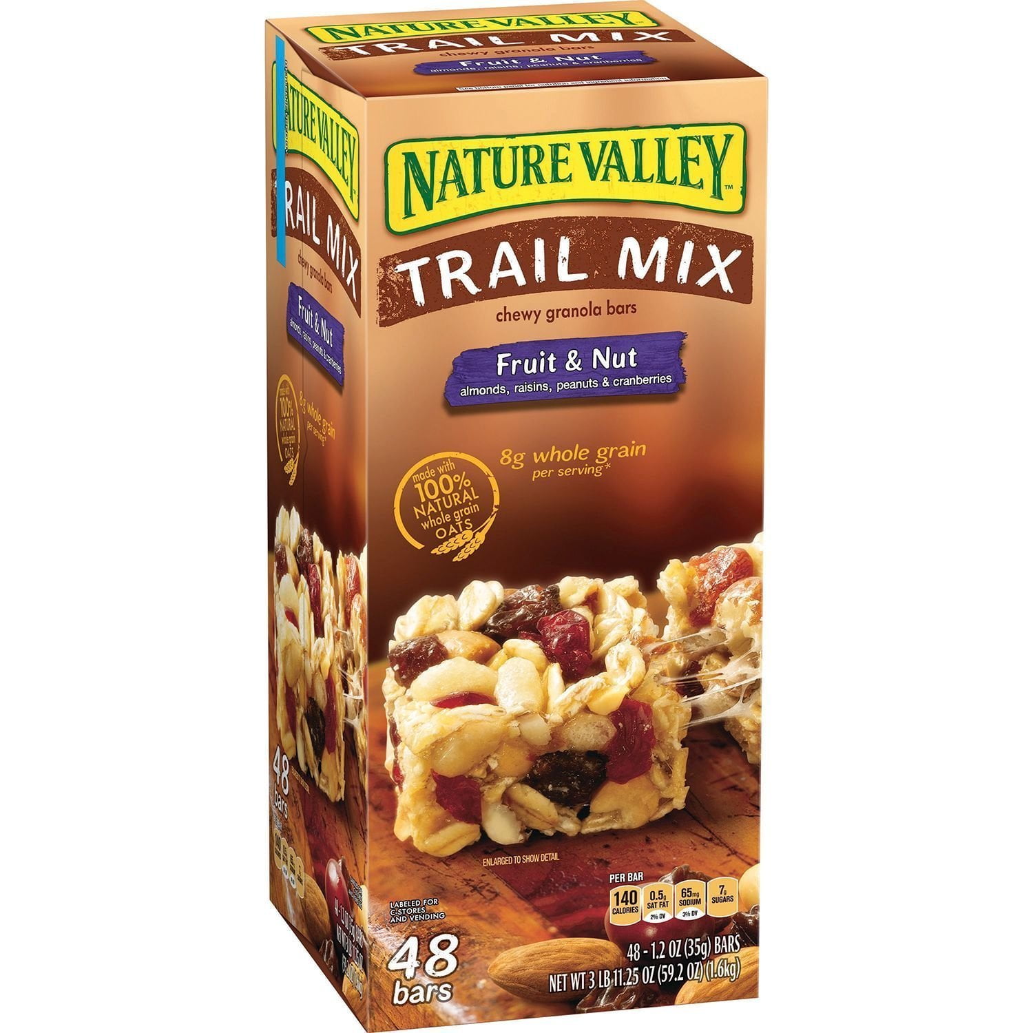 Nature Valley Fruit & Nut Chewy Trail Mix Granola Bars Two 48 Ct Boxes