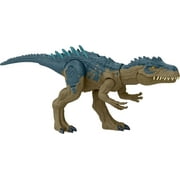 Jurassic World Ruthless Rampaging Allosaurus Dinosaur Toy with Rampage Chomp Attack, Spikes, Roar for Ages 4 Years and Up