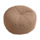 thumbnail image 3 of Cojín de suelo redondo, cojín de meditación, cojín de suelo, cojín de asiento para silla, Marrón, 3 of 9