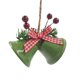 thumbnail image 1 of SGACAI Adornos de campanas navideñas MUMQAQ 2024, adornos colgantes para árboles de Navidad, campanas de gran tamaño, campanas de aniversario con bayas de acebo para manualidades, regalos navideños, 1 of 7