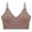 Rose Gold, variant on Gufahion Bras for Women V Neck Padded Cami Bra with Straps Seamless Bra Wireless Bralettes for Women
