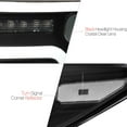 thumbnail image 3 of Debrroce Black/Clear Projector Headlight Bar DRL for Toyota for Tacoma Edicion Especial/Limited//SR5/ off-Road/ Sport 16-20 & Sport/ Pro 17-20 Signal] Driver Passenger Side, 3 of 9