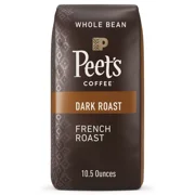Peet's French Dark Roast Whole Bean Coffee - 10.5oz