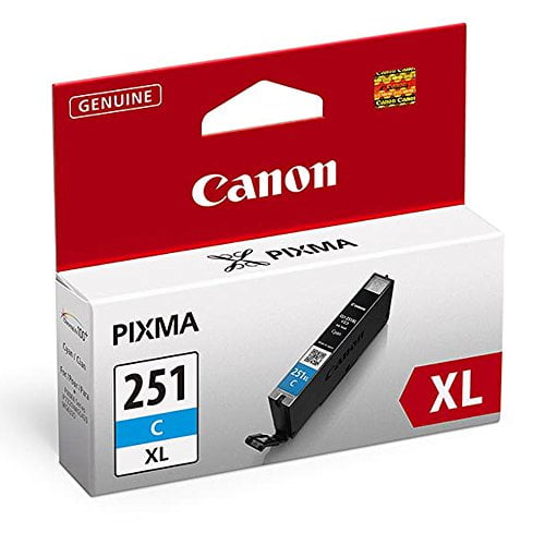 Canon PIXMA iP8720 (CLI251XLC) Cyan Ink Cartridge High Yield