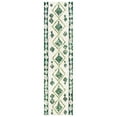 thumbnail image 3 of SAFAVIEH Aspen Byrne Southwestern Wool Area Rug, Green/Ivory, 4' x 6', 3 of 8
