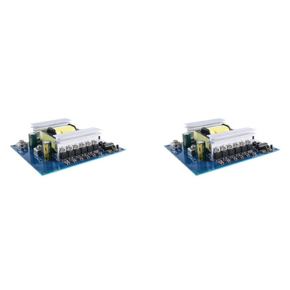 2X DC 12V to AC 220V 380V 500W 1000W Inverter Boost Board Transformer Power Car Converter Module(1000W)