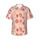 thumbnail image 1 of Balery Strawberry Camisas hawaianas de manga corta para hombre, camisas playeras de corte holgado, camisas de vacaciones con botones,Medium, 1 of 7