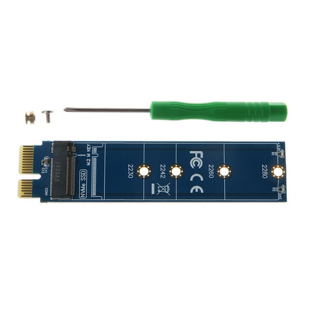 Pcie To M2 Adapter Nvme Ssd M2 Pcie X1 Raiser Supports 2230 2242 2260 2280 M 2 Walmart Com Walmart Com