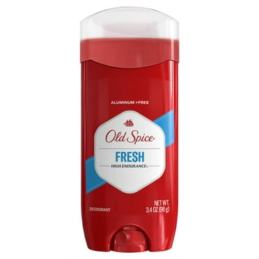 Old Spice Deodorant 3.4oz Fresh Aluminum-Free (Pack of 3)