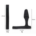 thumbnail image 3 of 2 uds. Funda protectora para caña de pescar, cinturón de sujeción para caña de pescar (negro), 3 of 5