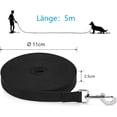 thumbnail image 4 of Longe pour Chien 2.5*20M, Laisse de Dressage Longue pour Chiens, Ideal para la randonnée, Le Camping, l'entraînement, la Plage - 20M, 4 of 5