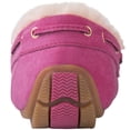 thumbnail image 5 of GLOBALWIN Women's Moccasins Shoes Winter Indoor Outdoor Faux Fur Lined Slippers Hot Pink 10M, 5 of 7