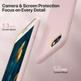 thumbnail image 4 of PYYNA-Ultra Slim Designed for iPhone SE Case 2022(3rd Gen)/iPhone SE 2020(2nd Gen)/iPhone 7/iPhone 8 Cases with Screen Protector, Multi-Color Silicone Shockproof Phone Case(Sand Pink), 4 of 4