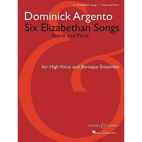 Six Elizabethan Songs : Version for High Voice and Baroque