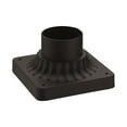 thumbnail image 3 of Livex Lighting Outdoor Pier Mount Adaptors in Bronze, 3 of 3