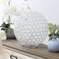 thumbnail image 2 of Mod Lighting and Decor Crystal Ball Sequin Table Lamp - 10" - White, 2 of 9