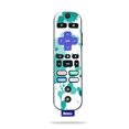 thumbnail image 3 of Skin Decal Wrap Compatible With Roku Ultra Sticker Design Teal Splatter, 3 of 6