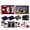 Red, variant on Kodak Pixpro FZ55 Digital Camera (Black) Bundle Including: 128 GB Memory Card, Rechargeable Battery, Battery Charger, Flexible Tripod, Card Reader, Card Wallet, Hand Strap, Full Cleaning Kit