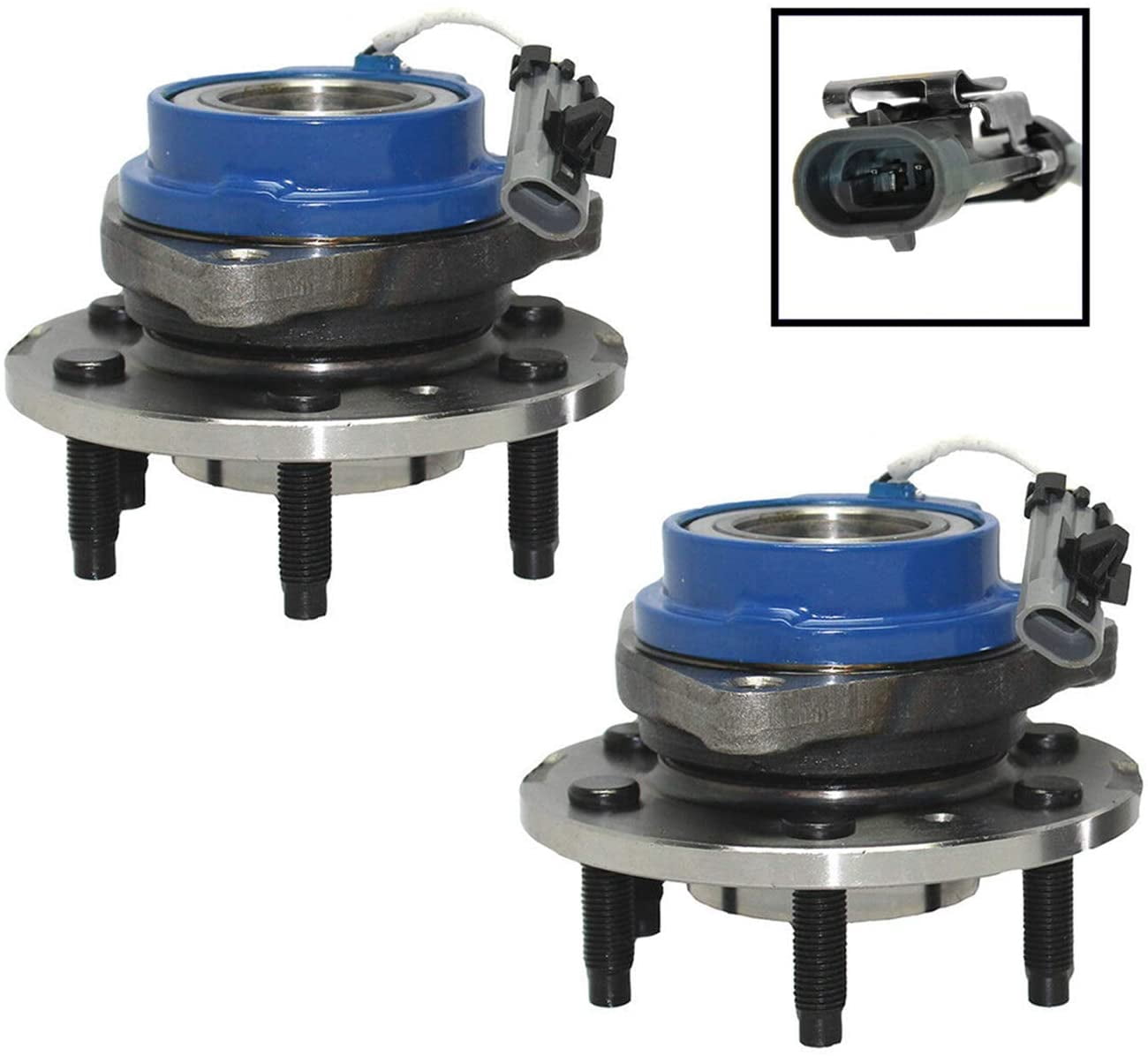 Pair 2 Front Wheel Hub And Bearing Assembly W Abs For 1997 2005 Buick Century 1997 2004 Cadillac Seville 2000 2012 Chevy Impala 1997 2008 Pontiac Grand Prix Walmart Com Walmart Com