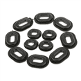 thumbnail image 4 of 60Pcs Motorcycle Rubber Side Cover Grommets Replacement Gasket Fairings for CG125, 4 of 7