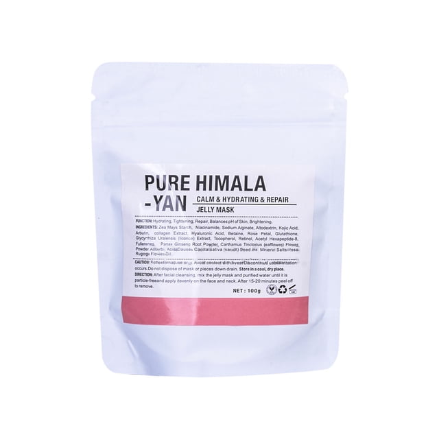 Polvos DIY para el cuidado de la hidratación facial, fórmula en gel peel-off, hidratación profunda para el rostro, 100 gramos