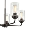 thumbnail image 4 of 9605-RBZ Millennium Lighting Moven - 5 Light Chandelier-18.75 Inch Tall and 23 Inch Wide     -Traditional Installation, 4 of 8