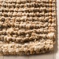 thumbnail image 3 of Safavieh Natural Fiber Collection NF447A Handmade Chunky Textured Premium Jute 0.75-inch Thick Accent Rug, 26" x 4, Natural, 3 of 4