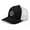 Black/ White, variant on Retro Boston Trucker Hat Mesh BOS Cross Trucker Cap (Red)