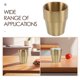 thumbnail image 3 of Hytrove Vaso Metálico Dorado Para Café Y Bebidas Multifuncional Apilable Para Almacenamiento Fácil En El Hogar, 3 of 6