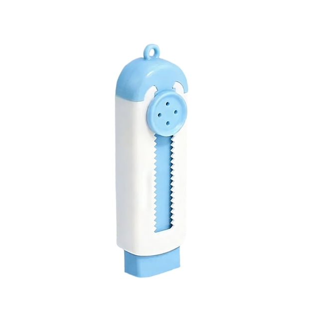 Amzcrzy Erasers Sliding Retractable Eraser, Soft Cute Rubber Eraser Push-Pull Type Telescopic Eraser with Plastic Sleeve, Stationery Supplies Pencil Erasers for Rewards Gifts Office Home Use