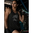 thumbnail image 2 of Snake Head And Ikal Text Tank Women -Ikal Designs, Female x-Large, 2 of 4