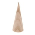 thumbnail image 1 of KLKCMS Jewellery Wooden Cone Display Stand Organizer Case Showing Stand Holder 3 x 8 cm, 1 of 6