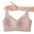 thumbnail image 5 of Njagoc3 Wireless Bras for Women Lace Trim Push Up Bra Breathable Comfort Bra Seamless Everyday Bra, 5 of 5