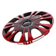 thumbnail image 3 of MOVTOTOP Cache-Roue Rouge Élégant pour Voiture en Matériau PP Durable 13 Pouces, 3 of 8