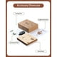 thumbnail image 2 of Reloj de madera 3D con forma de rompecabezas Rnfinewow Dragon, kit de bricolaje, 2 of 7