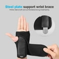 thumbnail image 6 of 1XRight Left Wrist Hand Brace Support Splint Carpal Sprain Arthritis UKS E3X5, 6 of 8