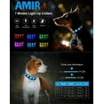 thumbnail image 3 of Dog Collar, AMIR Waterproof Rechargeable Dog Collar for Small Medium Dogs Night Walking Dog Gift, 3 of 12