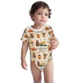 thumbnail image 3 of Balery Autumn In The Forest Pattern Baby Climbing Clothes Infant Bodysuit Cute Infant Bodysuit Baby Romper-3 Months, 3 of 7