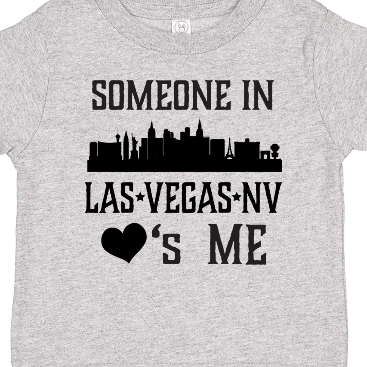 Inktastic Las Vegas Nevada Someone Loves Me Skyline Boys or Girls Toddler T-Shirt - image 3 of 4
