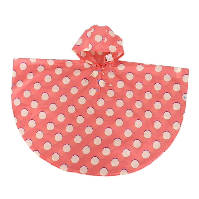 Imperméable Réutilisable à Capuche Couverture de Pluie Pliable pour Enfants Camping TG